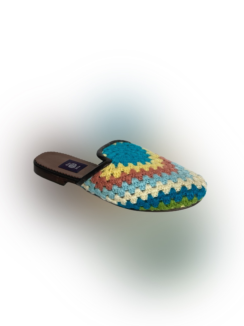 Res Ipsa Women Slide New Colorful Made In Morocco Size 8